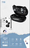 Auricular inalámbrico Movisun T10, un modelo inalámbrico que utiliza tecnología de conducción aérea (transmisión por aire)