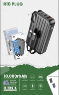 Power Bank 10.000mah Movisun R10 Plug, un dispositivo "3 en 1" que funciona como batería portátil