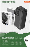 Power Bank 30.000mah Movisun Rocket P33, un cargador portátil de alta capacidad