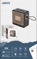 Parlante Movisun Abox, un altavoz Bluetooth portátil diseñado para ofrecer sonido de alta fidelidad en un formato compacto