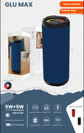 parlante Bluetooth Movisun Glu Max, un altavoz portátil diseñado para ofrecer potencia y versatilidad en un formato compacto