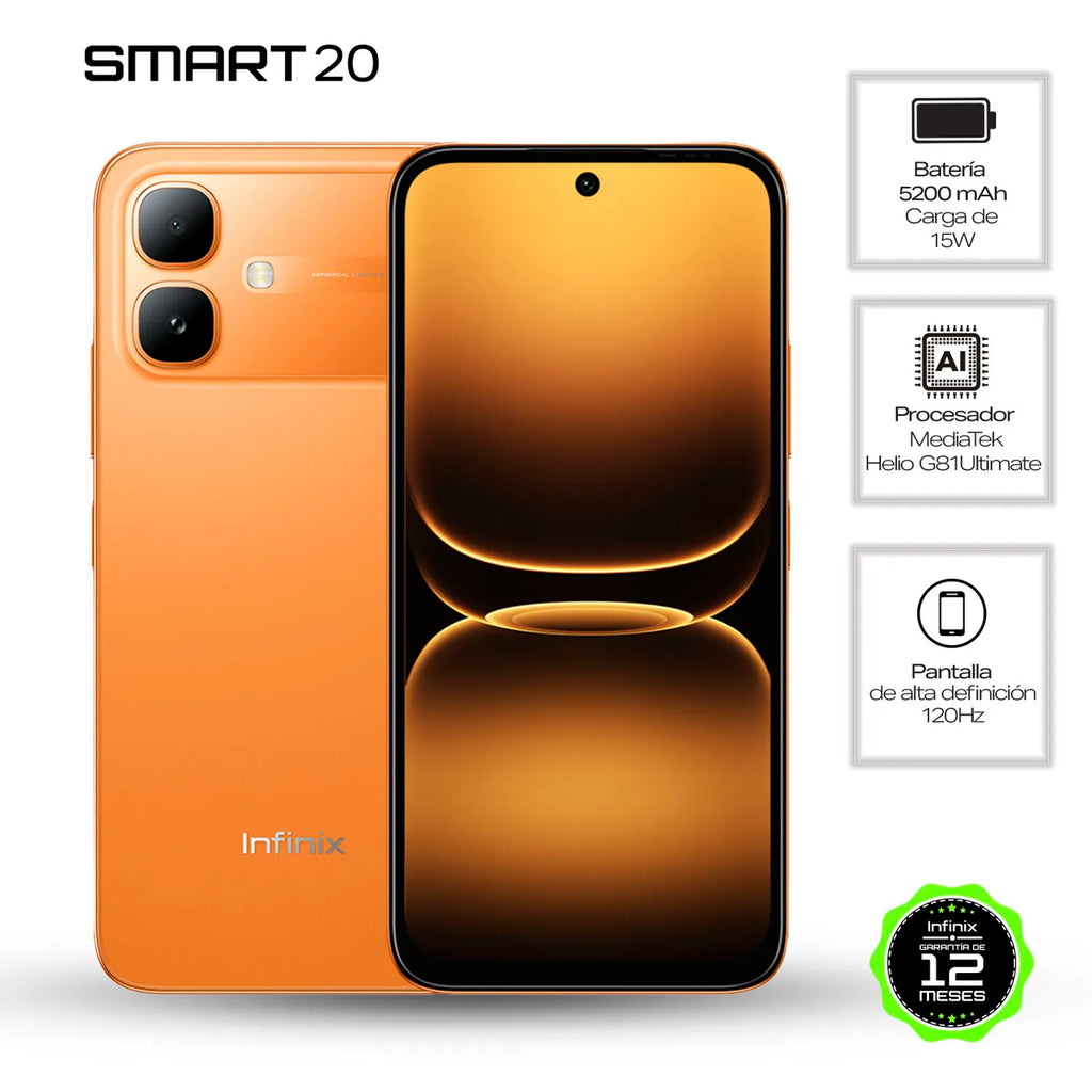 Infinix Smart 20 128gb 4ram