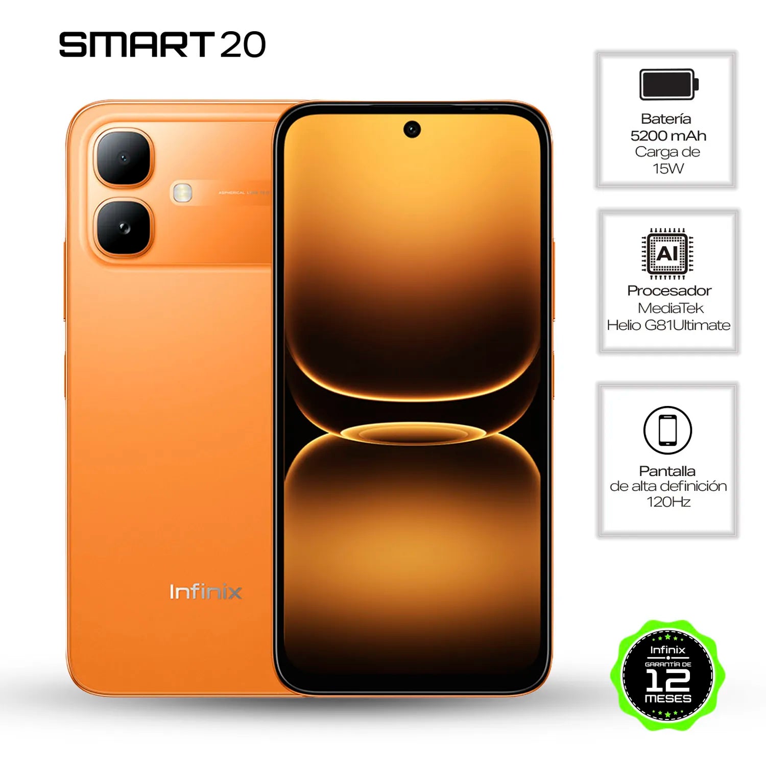 Infinix Smart 20 128gb 4ram